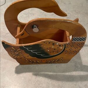 Vintage FTDA Wooden Holder